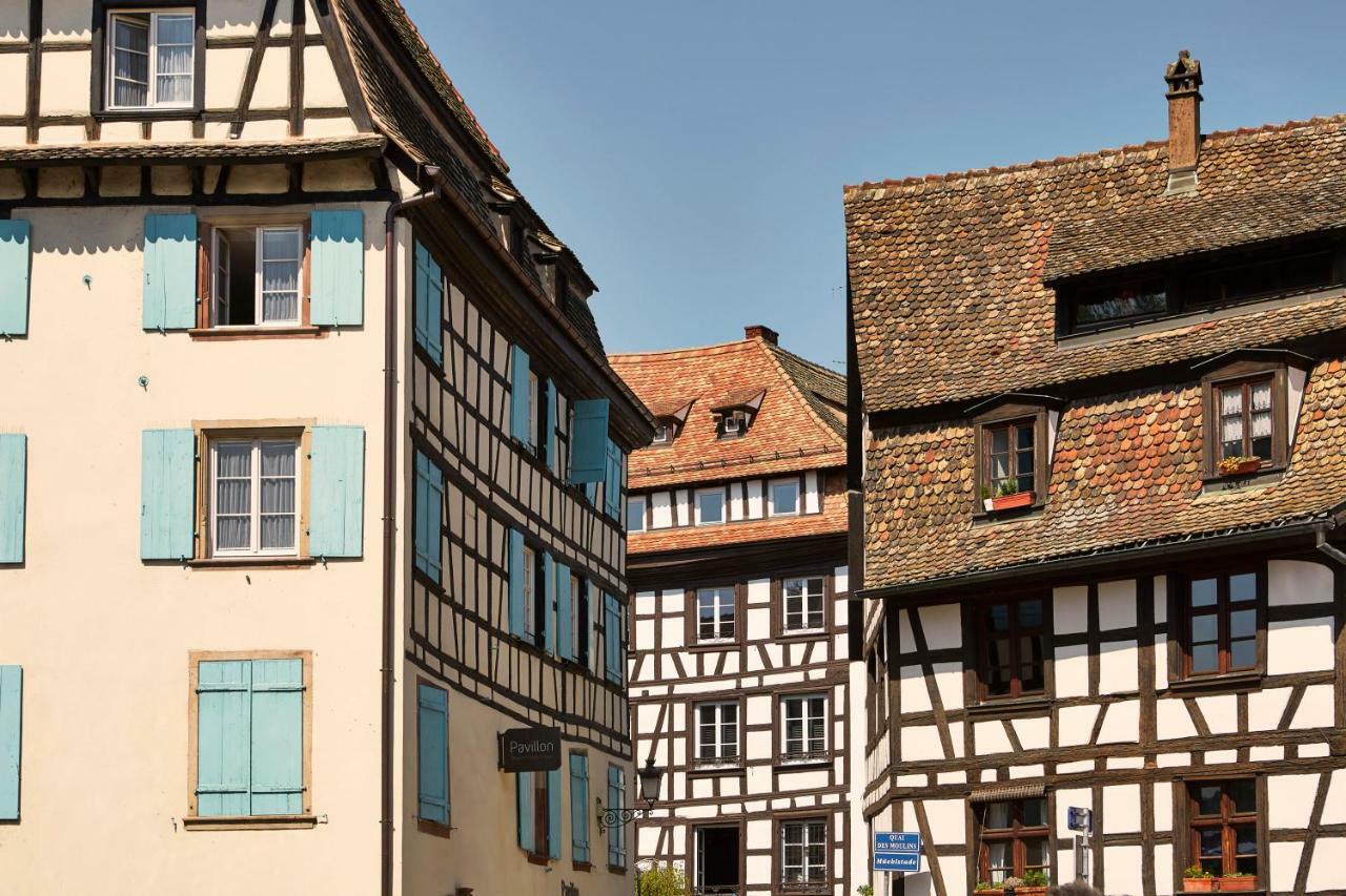 Hotel Pavillon Regent Petite France Estrasburgo Exterior foto Half-timbered houses in Wissembourg